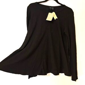 NWT Anthropologie Long Sleeve Tee Left of Center